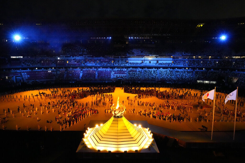 APTOPIX Tokyo Olympics Opening Ceremony